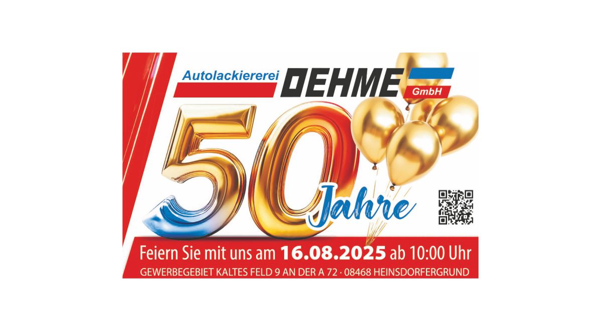 50 Jahre Autolackiererei Oehme